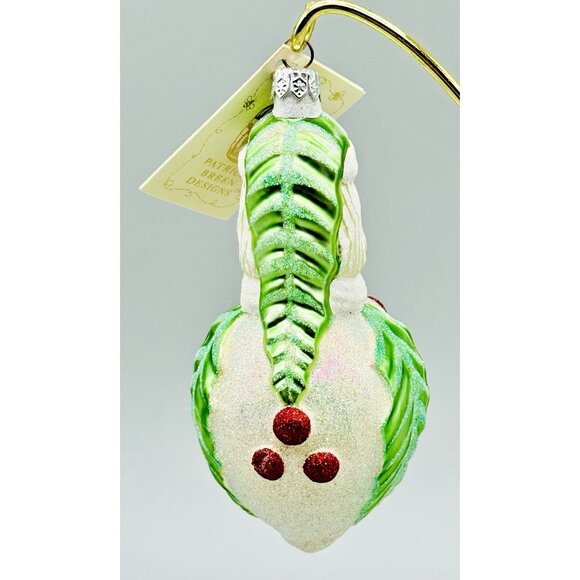 Patricia Breen Hollyberry Santa Christmas Ornament #9722 Original Tag 1997 - Picture 5 of 8